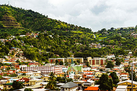 building in the caribbean