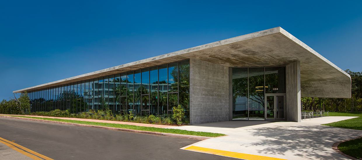 u-soa, university of miami school of architecture, thomas p. murphy design studio building, photo by cheryl steiffel miami in focus, 2018